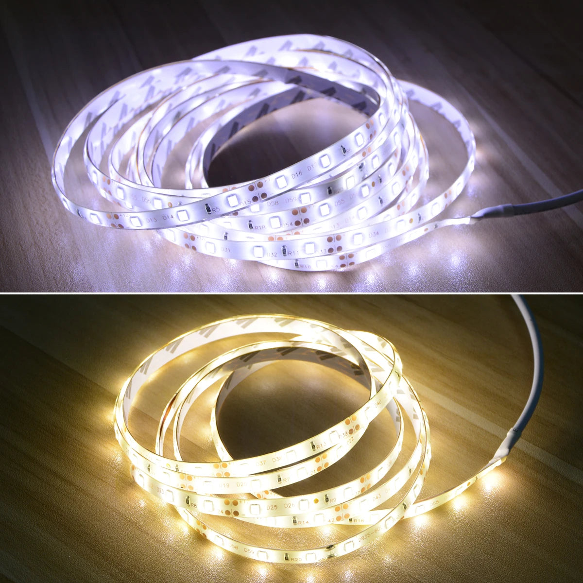 LED Light Closet 1M-5M with PIR Motion Sensor Night Light 12V 2835 LED Strip for Kitchen Bedroom Bathroom Stair Smart Lamp