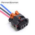 1 Set 3 Pin Female Engine Ignition Coil Electrical Cable Connectors Wire Harness Plug 13801763 F872100