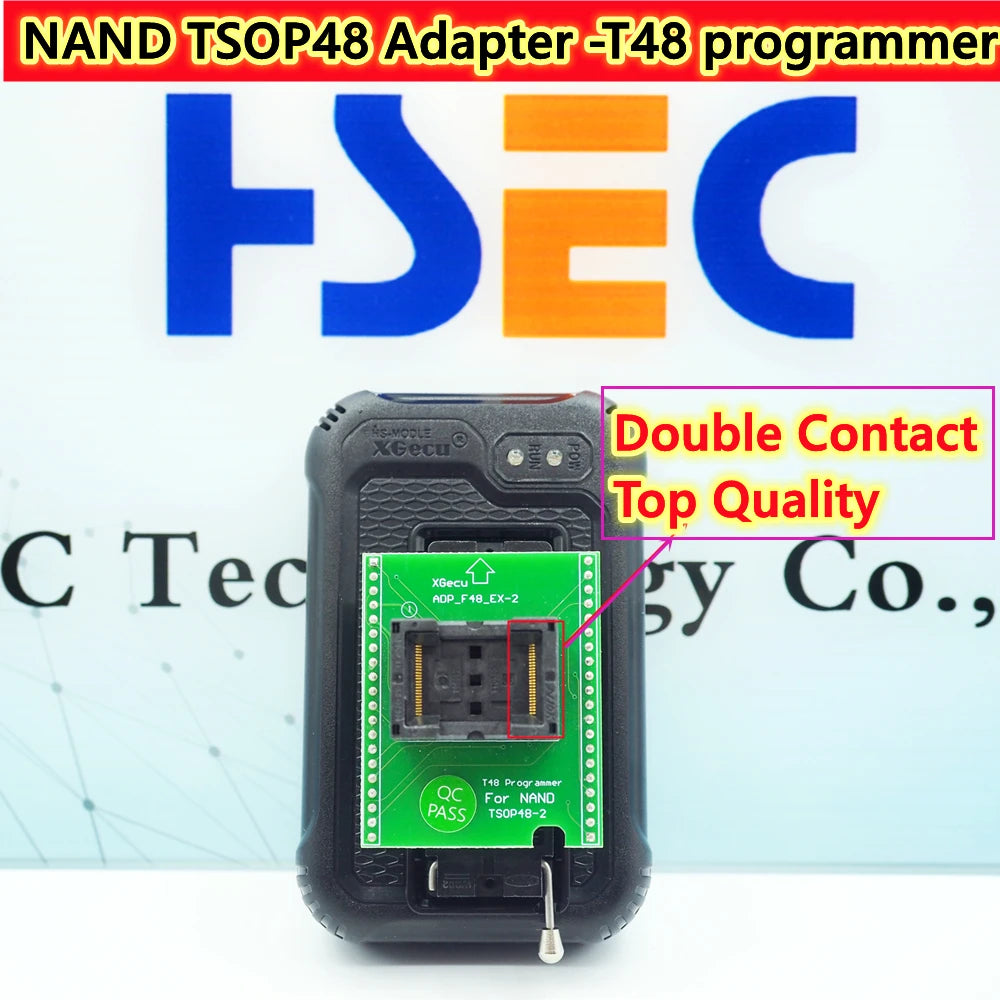Original XGecu NEW T48 Programmer (TL866-3G) TL866ii plus for SPI/Nor/NAND Flash/EMMC BGA/TSOP/SOP/PLCC adapter socket +26 parts