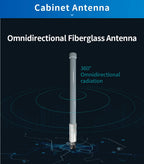 Wifi Lora Outdoor Fiberglass Antenna 868/915MHZ CDEBYTE TX915-BLG-26 N-J Connector 3-6dBi Waterproof for Router Modem Aerial