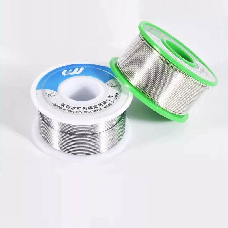 Solder wire high-purity rosin-containing tin wire lead-free tin wire with low temperature and environmental protection.