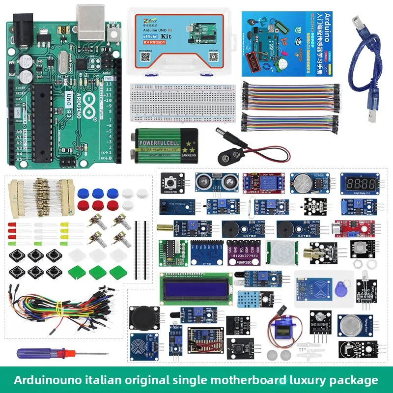 Arduino UNO R3 Development Board Original Arduino Microcontroller C Language Programming Learning Motherboard Kit