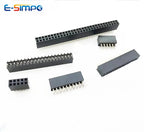 10pcs 2.0mm PH6.35 Straight Female Header Double Row Vertical 2X2/3/4/5/7/8-20/40P PC2.8 1U Gold-plate PCB Pin Socket Connector