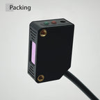 Square Laser Sensor 35cm Adjustable NPN PNP Mirror Lens Diffuse Optical Infrared Photo Cell Proximity Switches E3Z-LAS