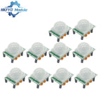 1-10pcs HC-SR501 Adjust IR Pyroelectric Infrared PIR Human Infrared Motion Sensor Detector Module for Arduino for Raspberry Pi