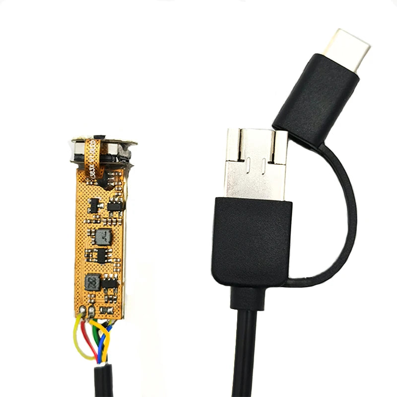 HD 16MP Autofocus IMX298 Sensor USB Endoscope Camera Industrial Inspection Endoscope with 6LED Light