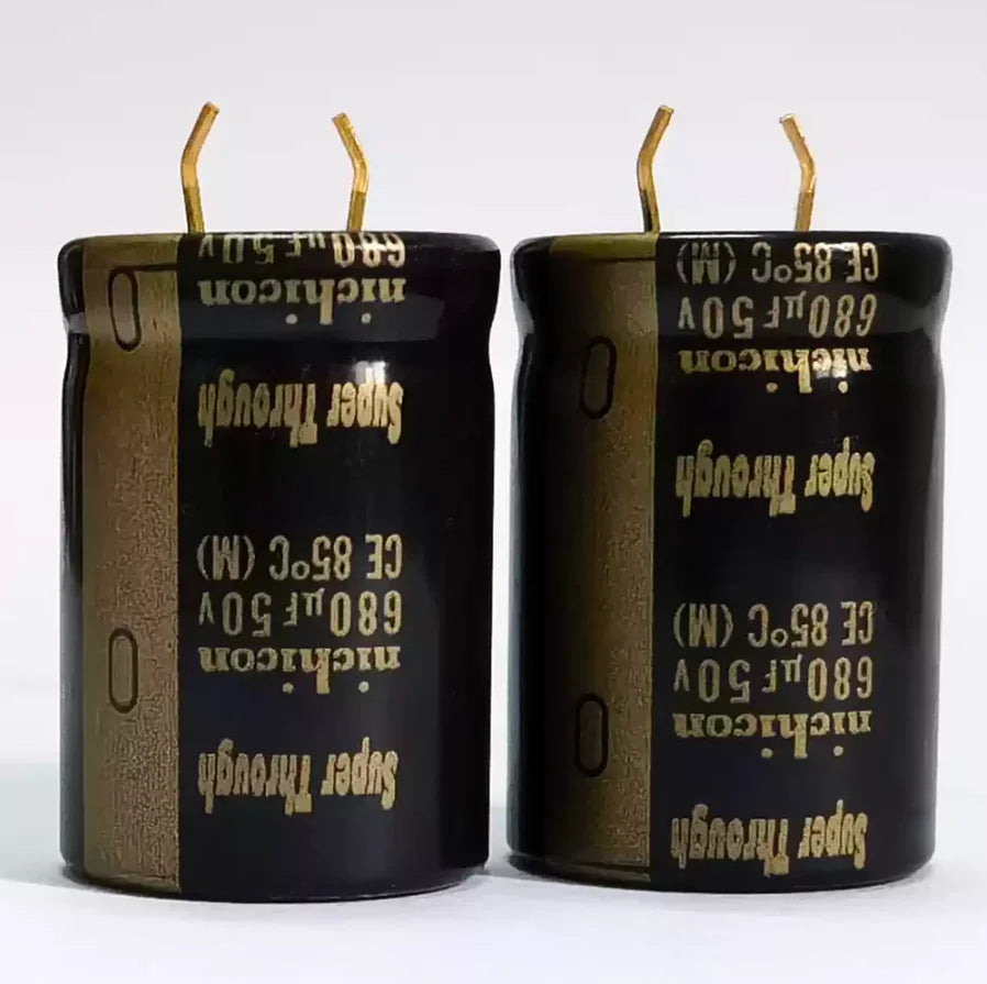 2PCS nichicon LKG TYPE-III 680UF 1000UF 2200UF 25V 35V 50V 63V 100V Super Through Audio Capacitor HI-FI KG free shipping