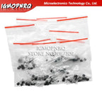 100PCS BC337 BC327 2N2222 2N2907 2N3904 2N3906 S8050 S8550 A1015 C1815 10Values Transistors set Pack Transistor kit (TO-92)