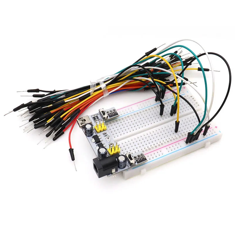 NEW MB-102 MB102 Breadboard 400 830 Point Solderless PCB Bread Board Test Develop DIY for arduino laboratory SYB-830