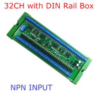32CH RS485 IO Master-Slave Remote Control Switch Board NPN/PNP Isolation Input 300MA MOS Output Modbus RTU PLC Expansion Module