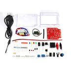 Electronic DIY LM317 Adjustable Voltage Regulated Kit DC Step-down Power Supply Making Parts With Case Soldering Assembly 220V