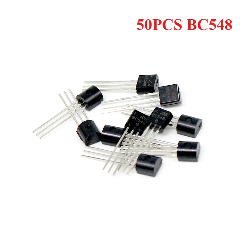 50-200PCS TO-92 Transistor Kit BC327 BC337 BC548 BC549 2N2222 2N2907 2N3906 2N5401 2N5551 A1015 C1815 S8050 S8550 TL431A PNP NPN