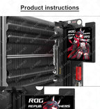 Motherboard 24PIN Custom Image Converter Lighting Power Supply 24P To 90/180 Degree MOBO Adapter Connector Steering Head MOD