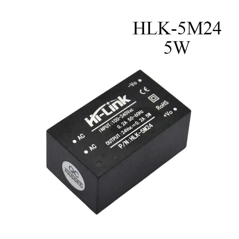 LAUBEI HLK-5M03/09/12/24 HLK-PM03/09/0612/24 AC-DC 3W 5W 5V/3.3V/12V/24V Intelligent Switch Step Down Buck Power Supply Module