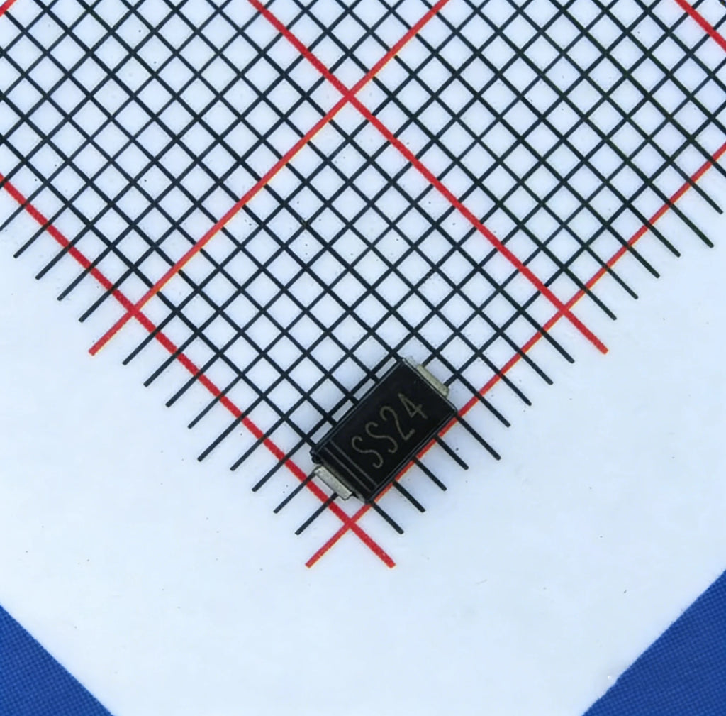 50/100/500Pcs SMA SS14/1N5819/1A SS24/1N5822/2A SS34/1N5822/3A SS54/1N5824/5A 40V DO-214AC Surface Mount Schottky Diode