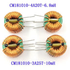 5PCS High Permeability Toroidal Common Mode Choke Inductor 3.3/4.7/6.8/10/15mH T18*10*10