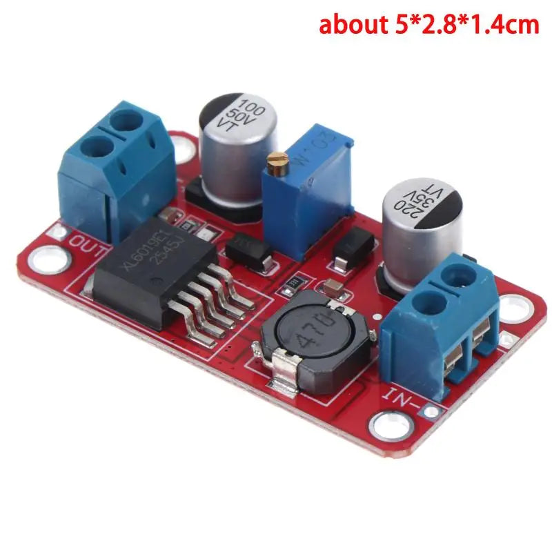 1Pcs 5A DC-DC Step Up Power Module Boost Volt Converter 3.3V-35V To XL6019 Adjustable Output Regulator