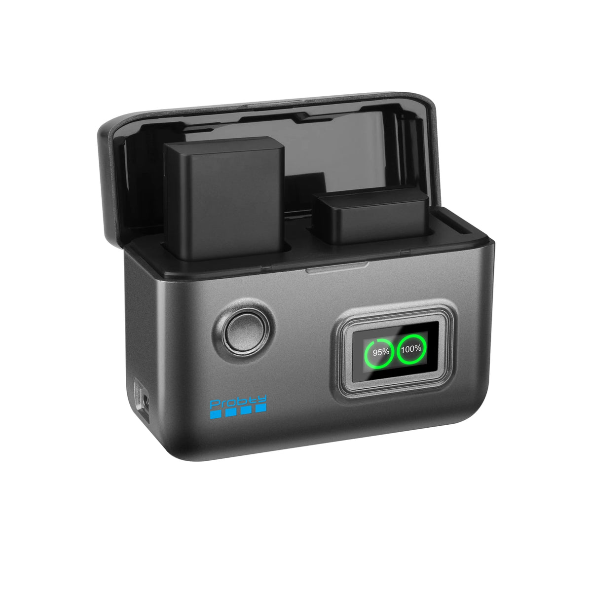 Probty EN-EL25 Portable Fast Charger With Smart Digital Display for Nikon Z50 II, Z50, Z30, Z fc,Camera