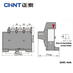 CHINT Thermal Overload Relay Thermal Overload Protector JR36-20 0.25-0.35A 1.0-1.6A 2.2-3.5A 4.5-7.2A 10-16A 14-22A