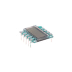 5PCS 10PIN TN Positive 3-Digits Segment LCD Panel 3.0V Digital Tube Display LCD Segment Code Screen 1.2*1.2cm
