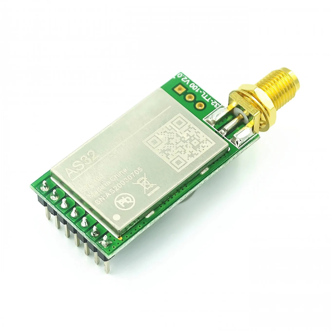 SX1278/SX1276 wireless module | 433MHZ wireless serial | LORA spread 3000 m | UART interface