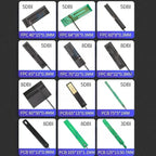 2PCS Full Frequency 5G 4G LTE GSM GPRS 2G 3G NB-IoT Module with Built-In FPC/PCB High Gain Patch Antenna for IoT Device