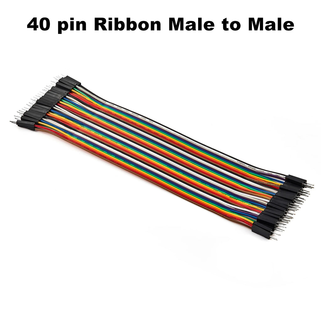 10cm 20cm 30cm Jumper Wire Dupont Cable 24AWG Copper Ribbon Male Female 40 Pin Long Line Connector for DIY Arduino Breadboard