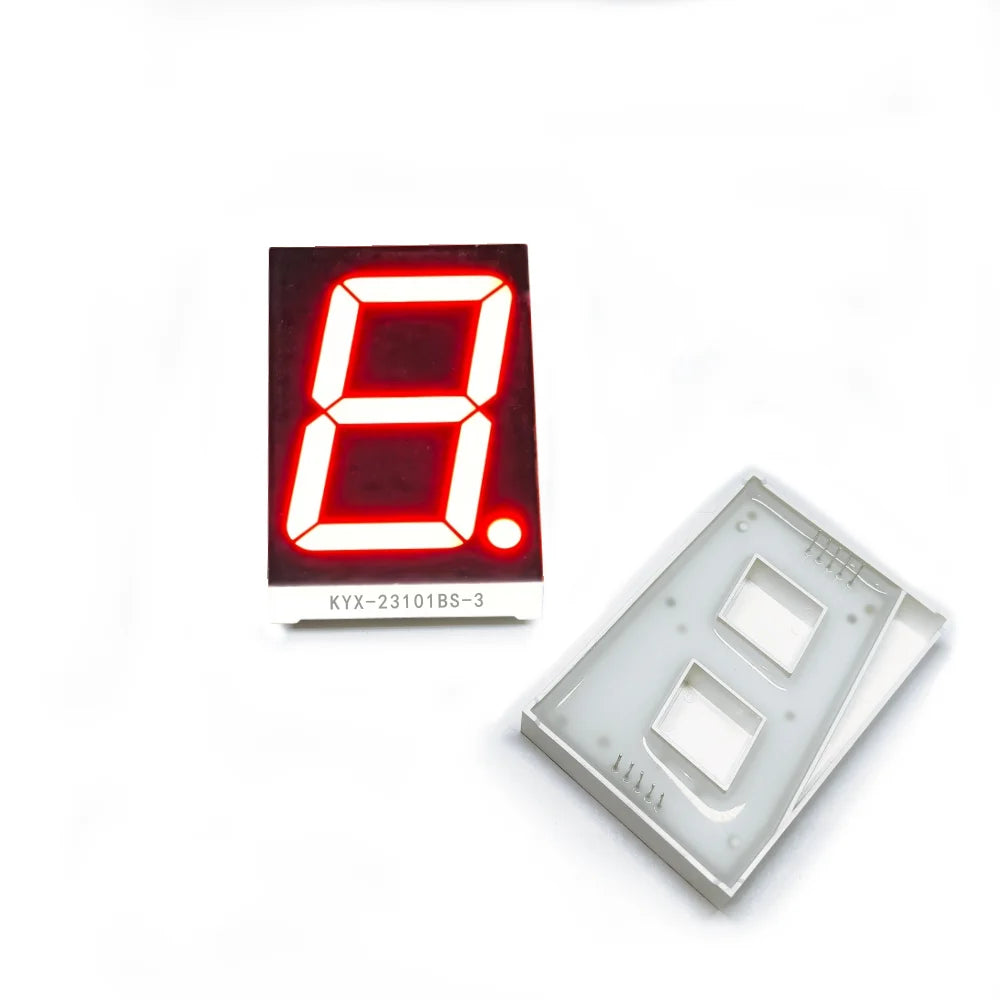 10PCS 2.3-inch digital tube 48mmX70mm digital display screen "8" high 56.8mm 7-segment digital tube 23101 series
