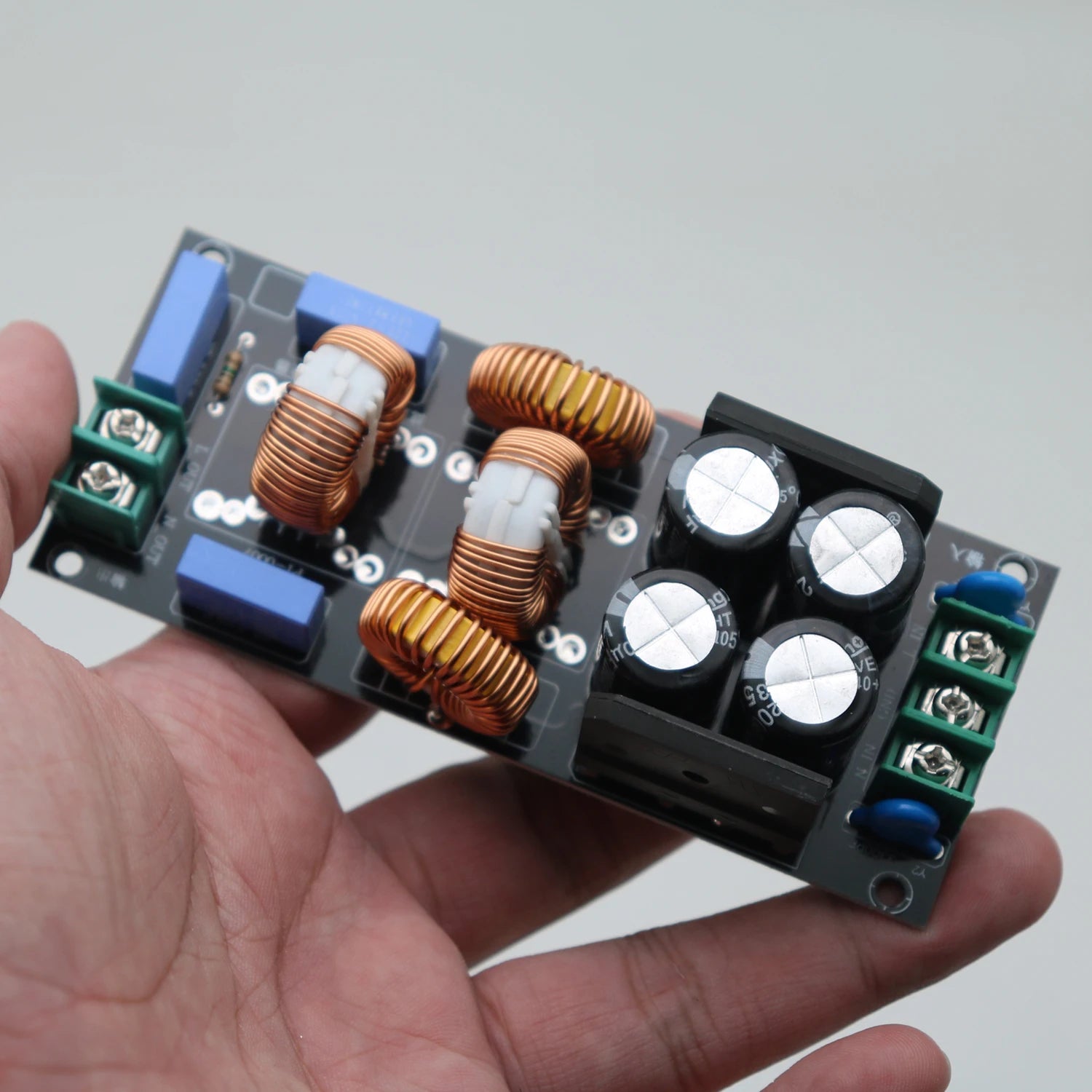 AC EMI Power Filter 4A 10A 20A 110V 220V AC EMC Purify Power RFI DC Isolator Noise Suppression for Audio Decoder DAC Amplifier