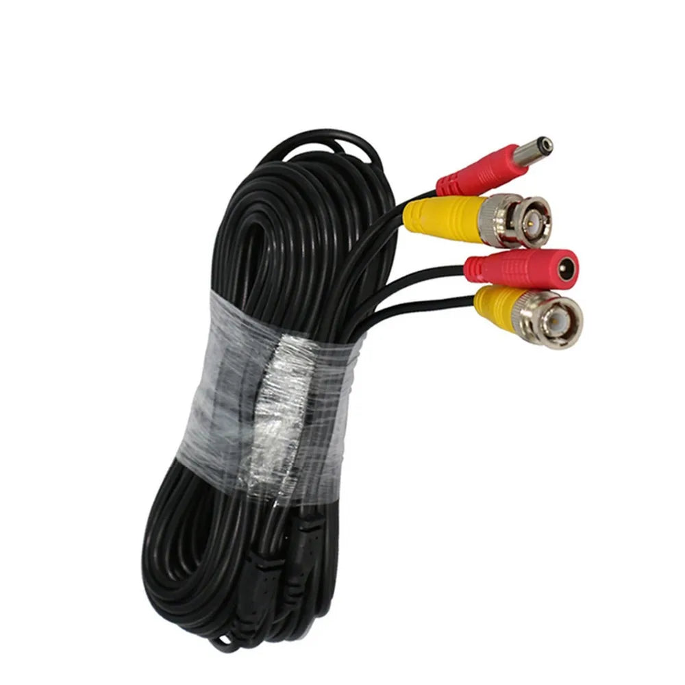 AHD Camera Cables 5M/10M/15M/20M/30M BNC Cable Output for DC Plug Cable for Analog AHD CCTV DVR Drop Shipping