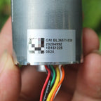 Mini 36mm Internal Rotor Sensing Brushless Motor DC 12V~24V 6900RPM Double Ball Bearing Strong Magnetic Engine w/ Hall 4mm Shaft