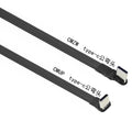 20CM 30CM 10CM 5CM USB 2.0 Type-C Flat Cable Extension FPC Cable USB 2.0 USB-C 90° Up/Down Angled Plug 5CM-1M