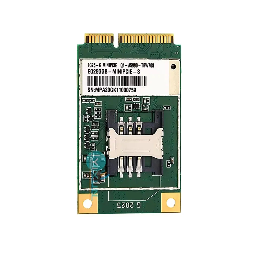 Quectel EC25-G MINI PCIE Global LTE CAT4 Module With SIM Card Slot EG25GGB-MINIPCIE-S For Industrial Router PDA Tablet PC Dongle
