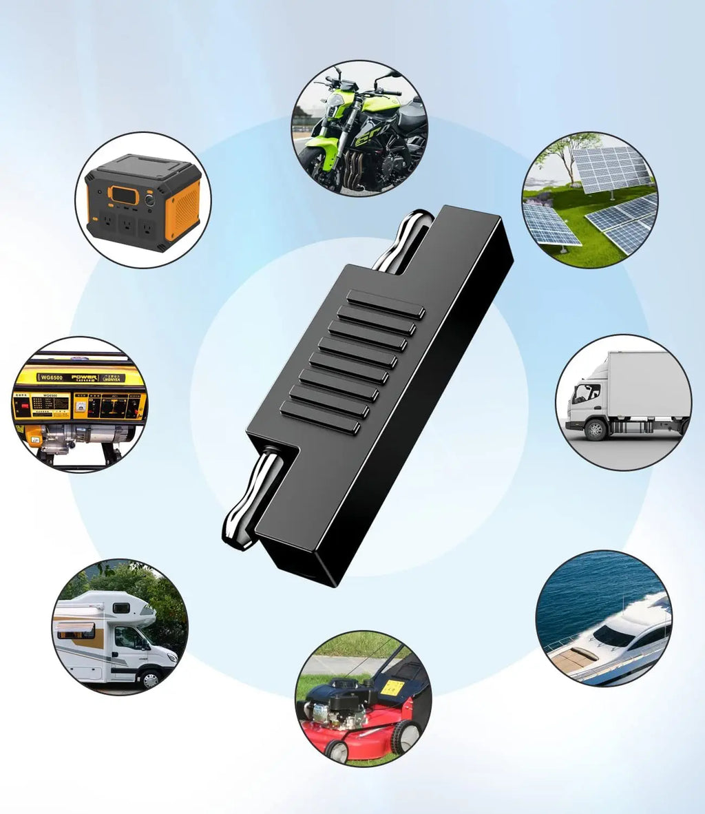 1PCS 12AW Gsae Y Distributor Adapter Cable Sae Connector Extension Cable Is Suitable for Solar Cell Connection Lines