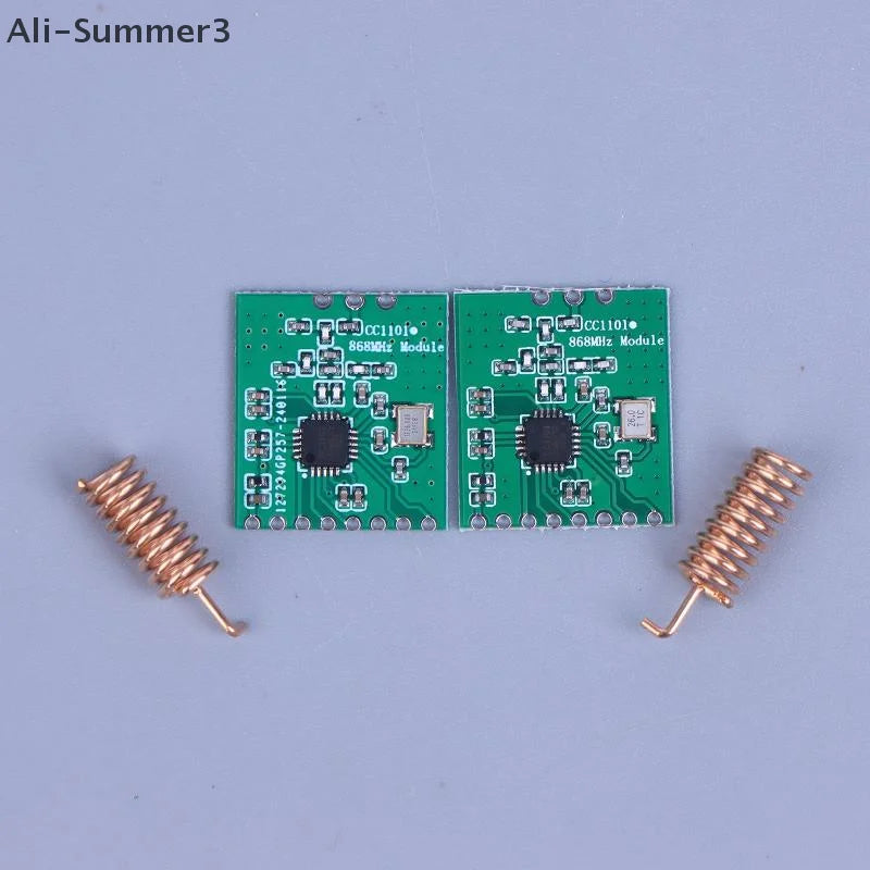 1/2/3PCS CC1101 Wireless Module Long Distance Transmission Antenna 868MHZ SPI Interface Low Power M115 64-byte