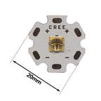 LED 10W Infrared IR 940nm High Power 5050 XML Bead Chip Emitter 4Chips Ceramic Bracket DC2.5-4.0V 1500mA for Night Vision Camera