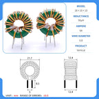 18x10x10 50/80uH 1/2/4/4.7/5/10/20/22/40/45/50mH magnetic ring common mode inductor common mode filter choke
