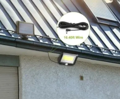 Solar Powered Wall Lights Outdoor Motion Sensor Lamp IP65 Waterproof Dusk To Dawn Sensor Light For Front Door Deck