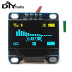 0.96" 1.3" Inch OLED Display Module White Yellow Blue I2C IIC Serial OLED LCD LED Screen for Arduino 51 MSP420 STIM32 SCR