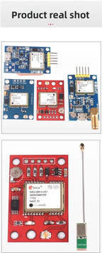 NEO-6M/7M/8M GPS Module for 51 MCU STM32,Arduino,APM2.5 Flight Control.High Sensitivity,Low Power,Fast Positioning with Antenna!