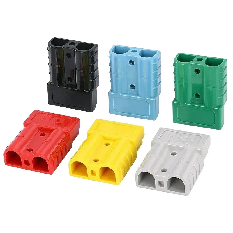2Pairs（4PCS) High Current  Plugs 50A & 120A - Silver Plated Copper Connector Kit for Winch Motor Wiring 12-36V