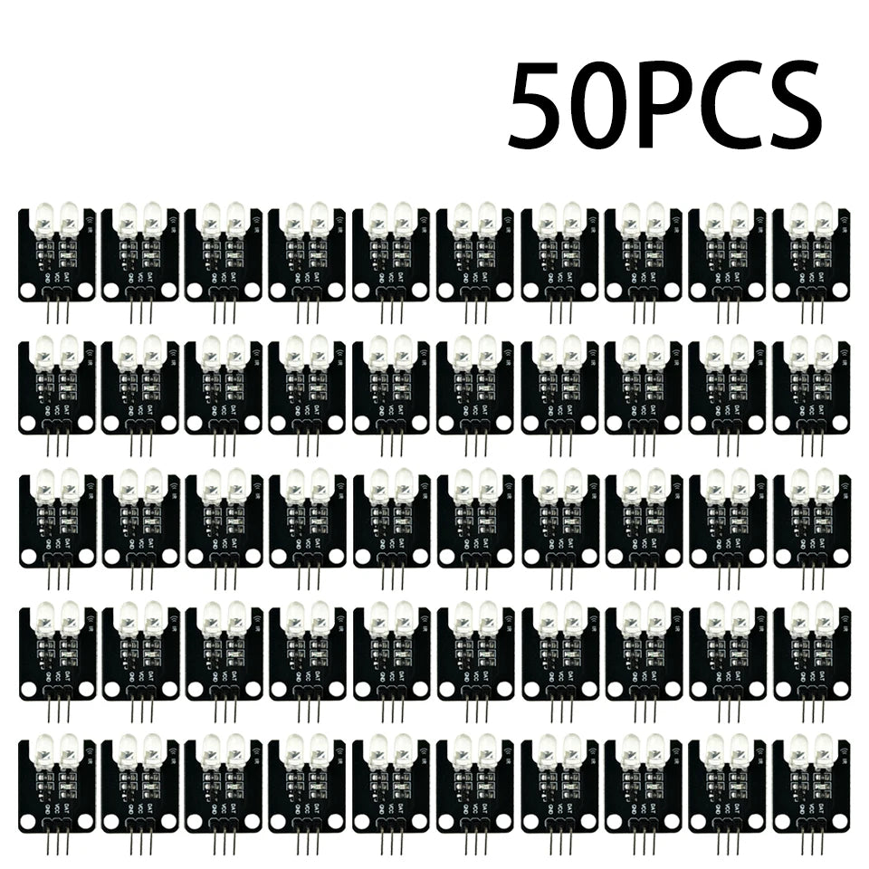 1-100PCS 5V 2-Way IR Infrared Bidirectional Transmitter Module for Infrared Communication Remote Control for Arduino