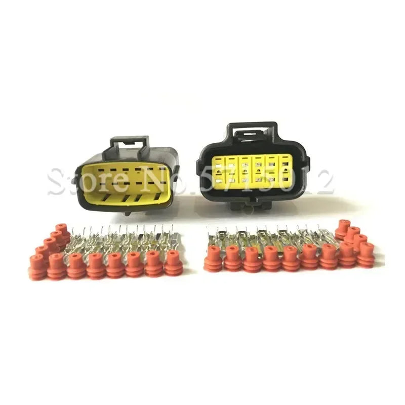 Denso 2/3/4/6/8/10/12 Hole Way Waterproof Wire Connector Plug Car Auto Sealed Electrical Set Car Truck Connector