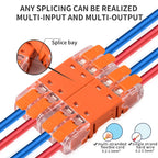 JINH Pluggable Terminal Block Free and Safe Insulation Quick Disconnect Terminal Block for Socket Household Wiring