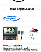 5PCS GPS-23 Reed Magnetic Control Switch Replace PS-3150 Normally Open/Closed23*14MM Proximity Induction sensor NO/NC switching