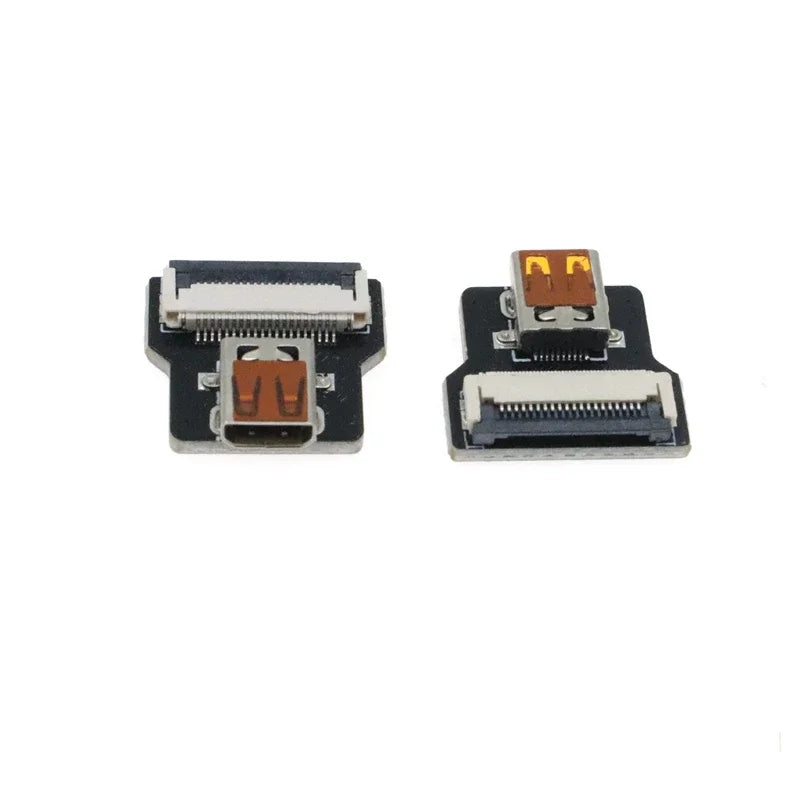 Anti-interference Ribbon FPV HDMI-Compatible Connector Flexible Flat Cable Raspberry Pi 4 Micro Mini HDMI-compatible