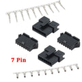 10 Sets JST SM 2.54mm 2/3/4/5/6/7/8Pin Male Female Plug Socket Housing Terminal Connector SM-2P SM-2R JST SM2.54