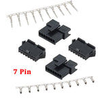 10 Sets JST SM 2.54mm 2/3/4/5/6/7/8Pin Male Female Plug Socket Housing Terminal Connector SM-2P SM-2R JST SM2.54