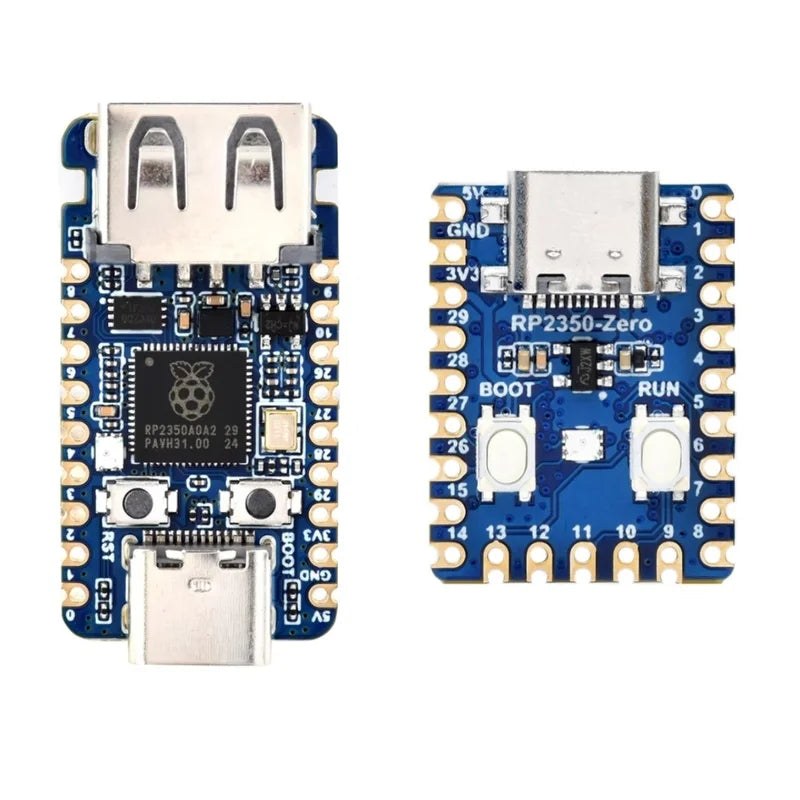 Raspberry Pi Pico 2 RP2350 USB A/Zero Development Board Equipped With Onboard Type-A/C Expansion Port Waveshare RP2350A