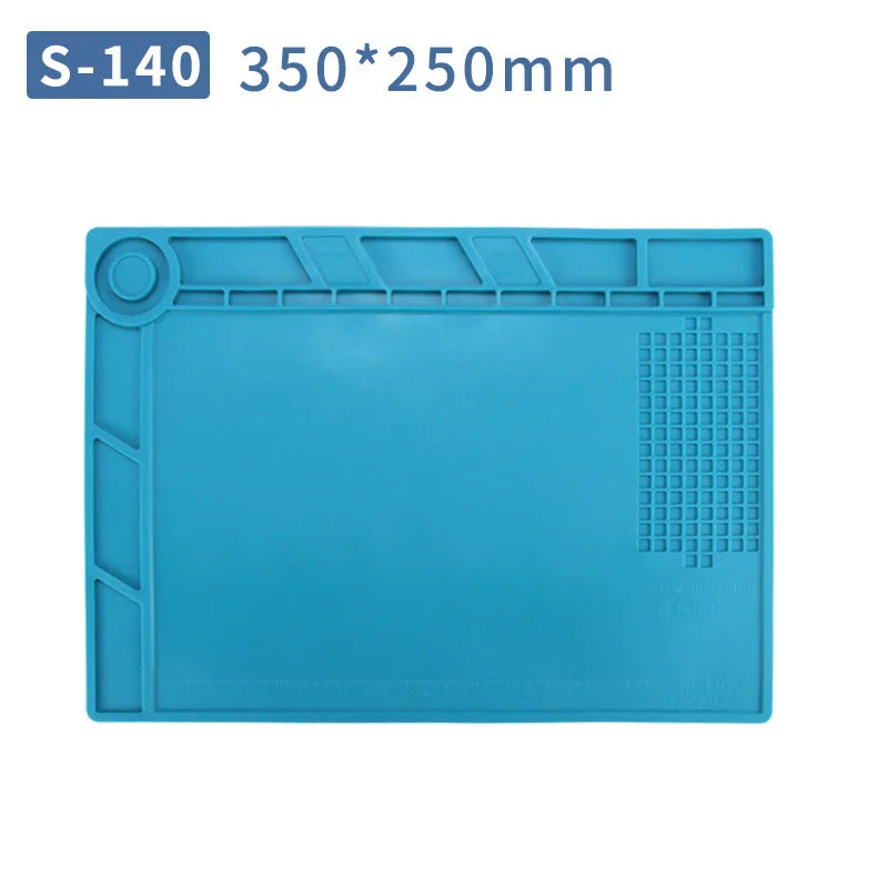 Antistatic ESD Soldering Mat For Bga Rework Station Large Ipad Repair Heat Insulation Mat Pad Small Silicon Mat Thick Soldering